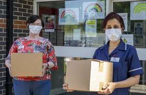 Covid-19 Test Kits delivered to care homes