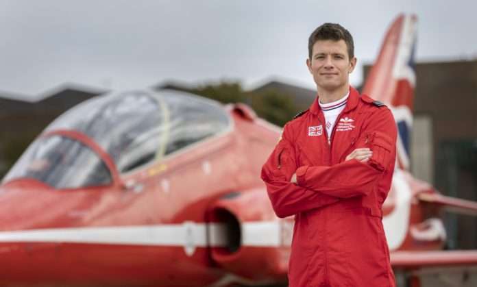 RED ARROWS NEW TEAM LEADER AIMS TO INSPIRE WITH DYNAMIC AIR DISPLAY