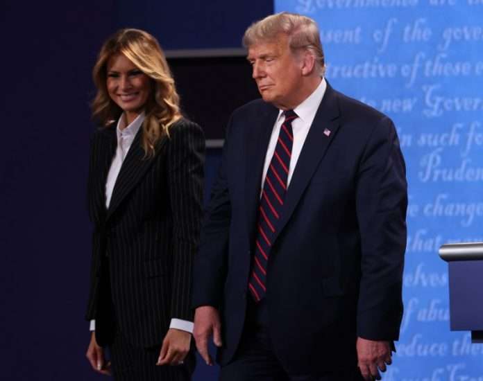 Trump and Melania