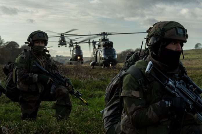 Wessex Storm tests airborne allies