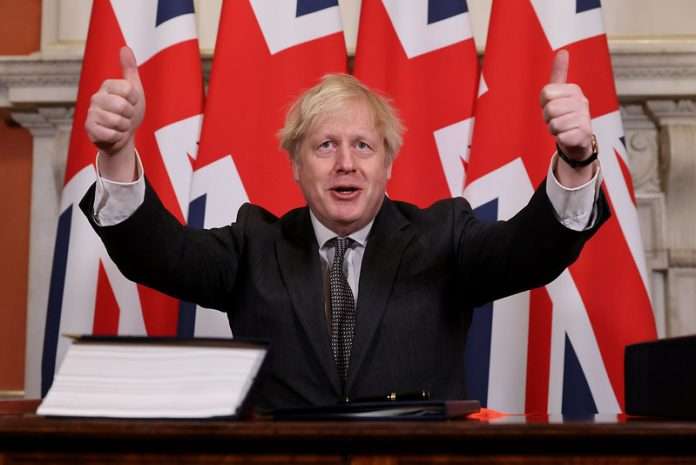 Boris Picture by Andrew Parsons / No 10 Downing Street