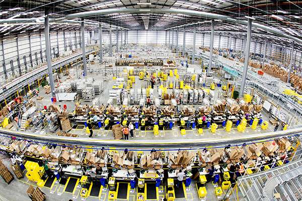Amazon Fulfillment Centre, Boundary Way, Hemel Hempstead. Credit: Amazon