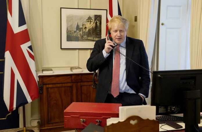 Boris Picture by Andrew Parsons / No 10 Downing Street