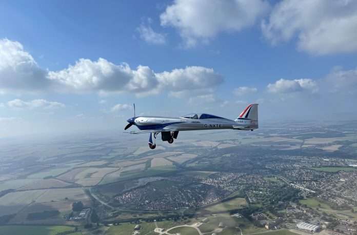 The first flight for Rolls-Royce all-electric plane ‘Spirit of Innovation’ flown at Boscombe Down on Wednesday 15th of September 2021. Photo credit: Rolls-Royce