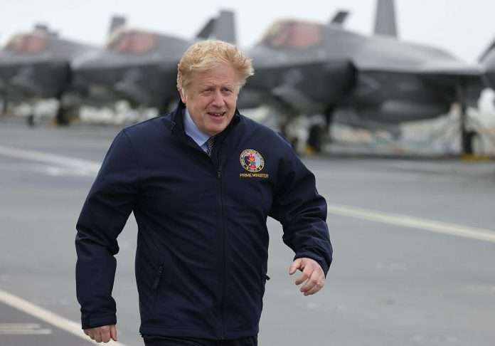Prime Minister Boris Johnson to hold emergency COBRA meeting. Photographer: Andrew Parsons Copyright: UK MOD © Crown