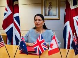 Priti meets with ‘Five Countries’ to coordinate approach on illegal migration and organised crime