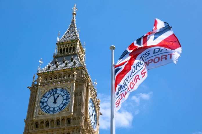 Flag raising marks the start of Armed Forces Week 2022