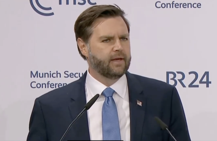 JD Vance screengrab Screenshot 2025-02-14 at 18.59.33