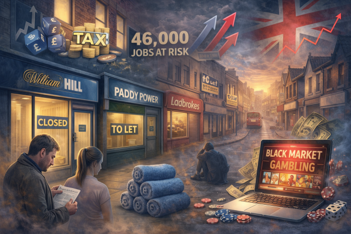 Decline of high street betting shops