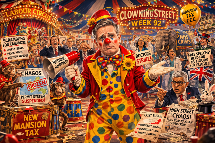 Labour circus chaos under the big top