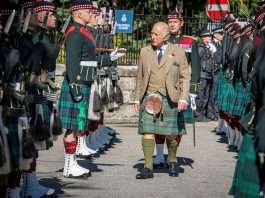 His Majesty The King Welcomed to Balmoral in Time-Honoured Ceremony