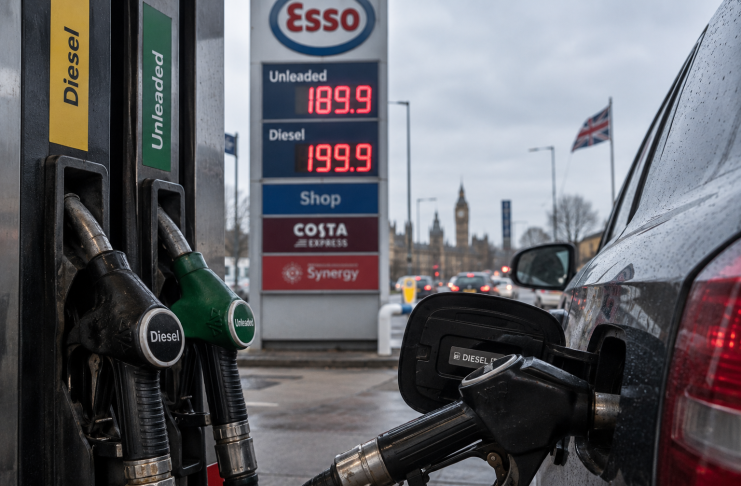 Diesel prices high