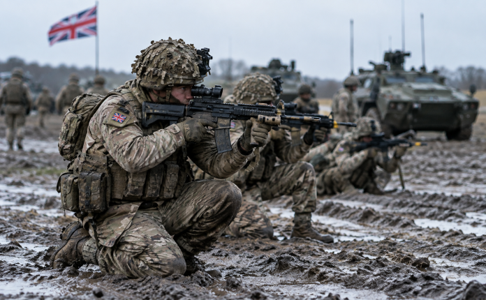 UK Military training