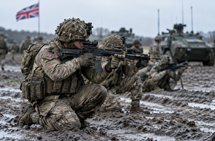 UK Military training