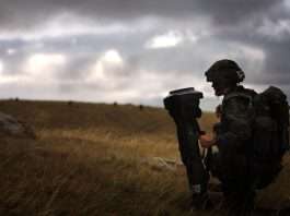 British Army soldier with an NLAW anti-tank weapon during training. MOD Crown Copyright (OGL). Generic editorial illustration, not a photograph of the DVD 2026 announcement.