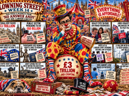 CLOWNING STREET: WEEK 14 – This Week’s Madness from ‘No Answer Andy’ and His Labour Circus